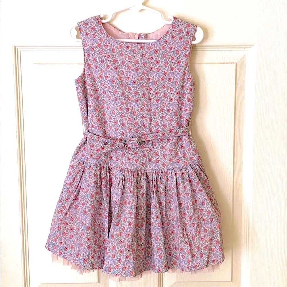 Floral Drop-Waist Dress